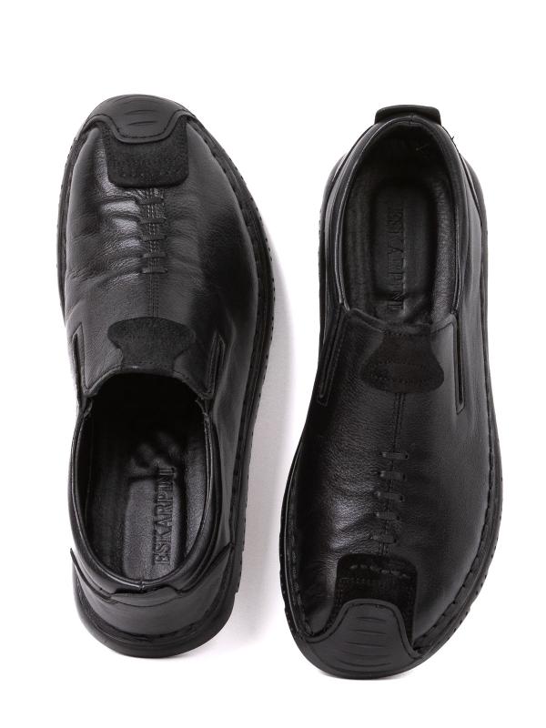 Kişi Gündəlik Dəri Mokasin