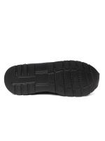 Natural Nubuk Dəri Tünd Göy Kişi Sneaker