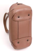 Salmon Colored Premium Genuine Leather Women's Shoulder Bag