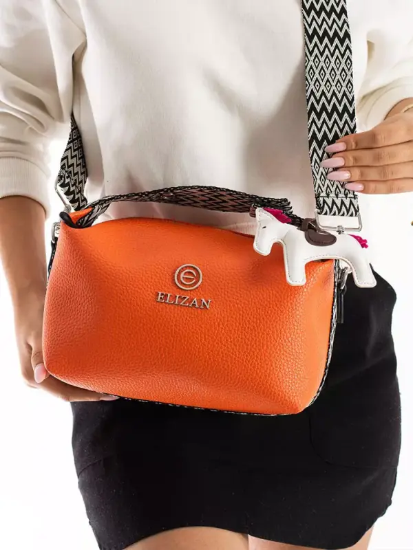 Ethno Chic Turuncu Omuz Çantası