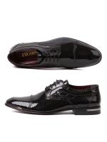 Классические Мужские Туфли из Натуральной Лакированной Кожи