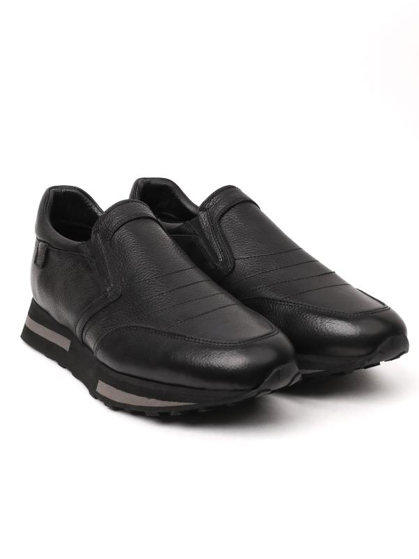 Gündəlik Rahat Kişi Ayaqqabı Natural Dəri (Slip-on Model)