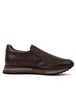 Gündəlik Rahat Kişi Ayaqqabı Natural Dəri (Slip-on Model)
