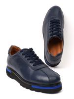 Həqiqi Dəri Kişi Gündəlik Komfort Ayaqqabı - Urban Sneaker Stili