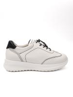 Elastik Bağcıqlı və Metal Detallı Komfort Qadın Ayaqqabısı