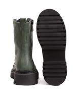 Zeytun Yaşılı Həqiqi Dəri Qadın Botu