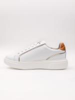 Xəritə Naxışlı Həqiqi Dəri Qadın İdman Sneaker